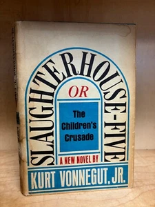 SLAUGHTERHOUSE FIVE - Kurt Vonnegut - 1st Edition 7th Prt HCDJ 1969 - $5.95 - - Picture 1 of 4