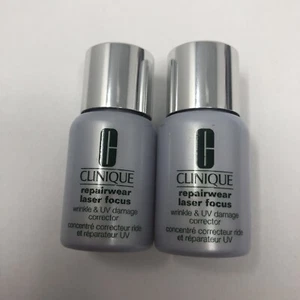 Lot Of 2 Clinique Repairwear Laser Focus Wrinkle & UV Damage Corrector .24 Oz - Picture 1 of 1