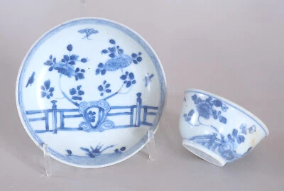 Ca Mau Schiffswrack Koppchen Porzellan A Tea Bowl Saucer Porcelain China ca 1725 - Bild 1 von 4