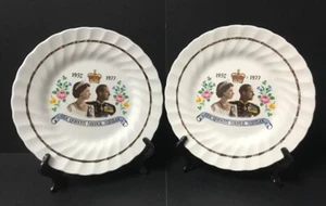 Mazuma *A398 Queen Elizabeth II 1952-1977 Silver Jubilee Plate 7.5'' - Picture 1 of 13