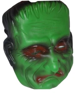 Halloween Frankenstein Movie Monster Latex Mask ; Costume Horror Macabre ๐ - Picture 1 of 7