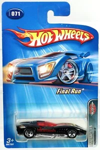Hot Wheels Thomassima III 2005 Final Run Foreign Series - G6798 NRFP Black 1:64 - Picture 1 of 4