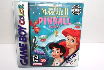 Gameboy Color Disney's The Little Mermaid II Pinball Frenzy Sealed Rare Game MIB - Image 1 of 4