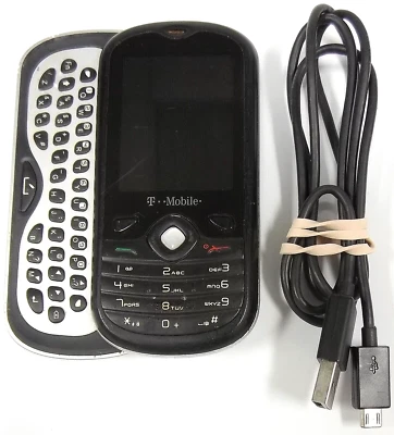 Telefone OneTouch raro Alcatel One Touch Sparq 606A - Preto (T-Mobile) - Pacote - Imagem 1 de 3