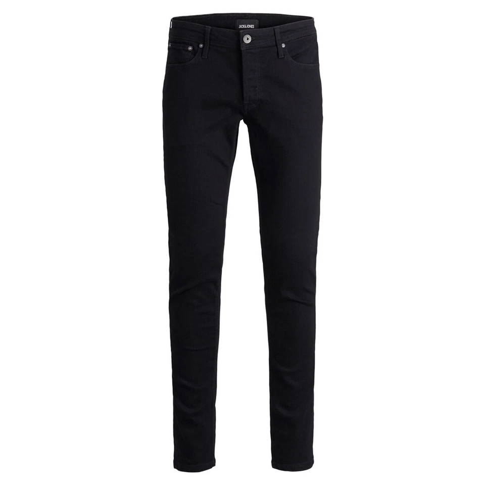 JACK&JONES Hombre Jeans Negros Glenn Original 816 - Imagen 1 de 1