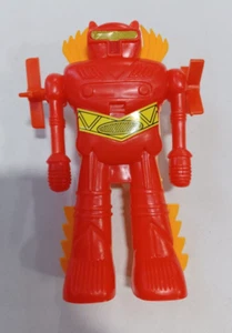 Vintage Wind-Up Robot Red & Yellow Made in Hong Kong - Picture 1 of 2