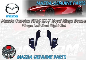 Mazda Genuine FD3S RX-7 Hood Hinge Bonnet Hinge Left And Right Set - Picture 1 of 4