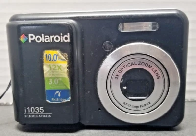 Polaroid I1035 10.0MP Digital Camera - Black Selling As Is (for Parts) - Image 1 of 4