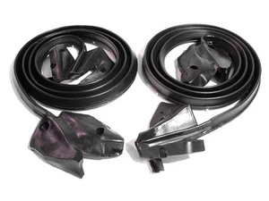 1971-1976 Chevrolet Impala, Caprice convertible door weatherstrip seals, pair - Picture 1 of 1