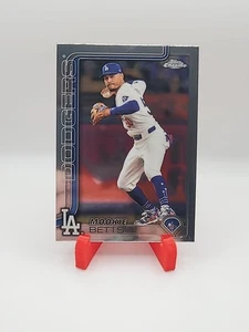 2025 Topps Chrome Mookie Betts #50 Los Angeles Dodgers - Picture 1 of 2