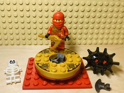 Lego Ninjago Kai DX Golden Weapon Minifigure njo009 & Mountain Shrine 2254 Parts - Image 1 of 4