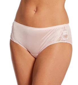 Shadowline 11182 Nylon Hipster Panty With Lace - Picture 1 of 7