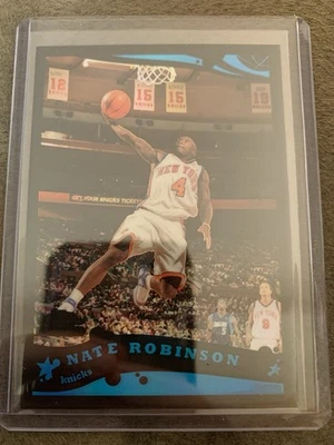2005-06 Topps Chrome Nate Robinson Black Refractor RC #193 SP /399 NY Knicks - Image 1 of 2