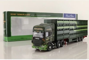 CORGI CC12917 SCANIA TOPLINE LIVESTOCK TRANSPORTER HENRY THOMSON & SONS M.BOXED - Picture 1 of 1