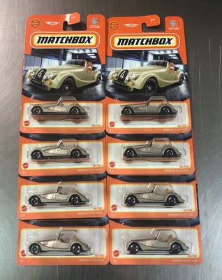 MATCHBOX 2024 SERIES MORGAN PLUS FOUR ( LOT OF 8 ) 1:64 SCALE FREE SHIPPING - Image 1 of 4