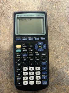 Texas Instruments TI-83 Handheld Graphing Calculator - Picture 1 of 6
