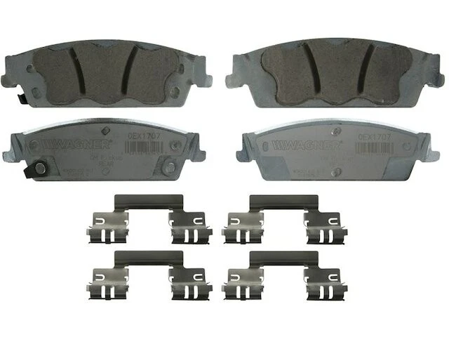 Rear Brake Pad Set For 2014-2018 GMC Sierra 1500 2016 2015 2017 NJ476DC - Image 1 of 1