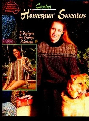 Crochet Homespun Sweaters (Crochet) - Image 1 of 2