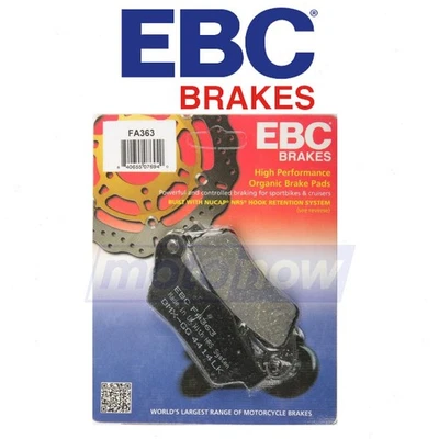 EBC Rear Organic Brake Pads for 2015-2018 BMW R1200RS - Brake Brake nj - Image 1 of 4