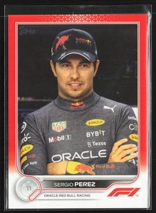 2022 TOPPS FORMULA 1 SERGIO PEREZ ORANGE 13/25 - Picture 1 of 10