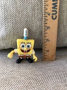 Figura Imaginext Spongebob Squarepant Krusty Krab Fry Cook braccia e gambe mobili - Foto 1 di 4