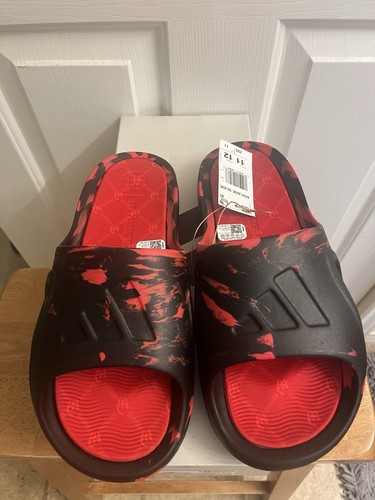 Adidas Adicane Patrick Mahomes Slides sandali da uomo taglia 11 NFL Chiefs JH6548