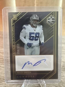 2023 Limited Gold Dallas Cowboys MAZI SMITH Autograph /199 Rookie RC #197 - Picture 1 of 2