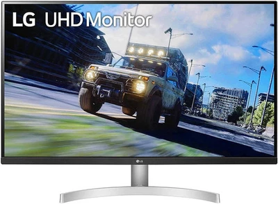 Monitor LG 32UN500-W 31.5 inch 4K HDR speakers - Bild 1 von 4