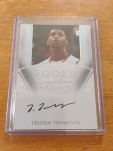 2011-12 Upper Deck Exquisite Collection Rookie Signatures Tristan Thompson #/199 - Picture 1 of 2