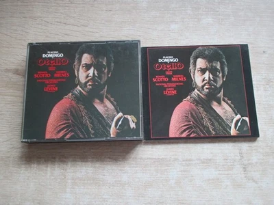 Placido Domingo In OTELLO  2 CD Box 110-seitiges Booklet - Bild 1 von 2