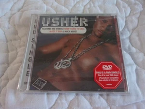 USHER DVD SINGLE NEW U DON'T HAVE TO CALL + U GOT IT BAD MUSIC VIDEOS 8701 PS2 - Picture 1 of 6
