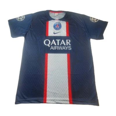 Paris Saint Germain Messi 30 Home Jersey Blue Red White 2XL Adult Short Sleeve  - Image 1 of 4