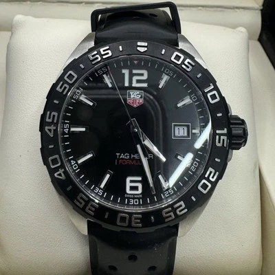 Кварцевые часы TAG Heuer Formula 1 WAZ1110 FT8023 нержавеющая сталь резина - Изображение 1 из 4