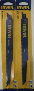 Irwin 372966 9" 6 TPI Demolition Bi-metal Recip Saw Blade 1pc USA (2 Packs) - Picture 1 of 2
