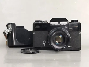 Zeiss Ikon Icarex 35S Pro fotocamera reflex pellicola 35 mm con obiettivo SMC Takumar 55 mm f1,8 M42 - Foto 1 di 18