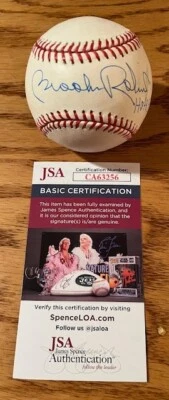 BROOKS ROBINSON  Autographed Signed Rawlings OML Baseball HOF 83 JSA COA/HOLO - Image 1 of 4