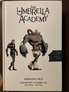 UMBRELLA ACADEMY: EL MINORISTA DE LA SUITE APOCALYPSE "¡GRACIAS!" TAPA DURA 2021 - Imagen 1 de 2