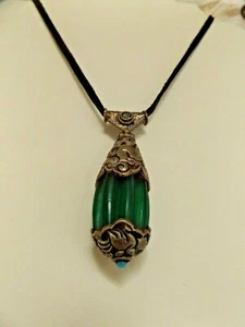 Antique Tibetan Gau Necklace As Shown - Picture 1 of 10