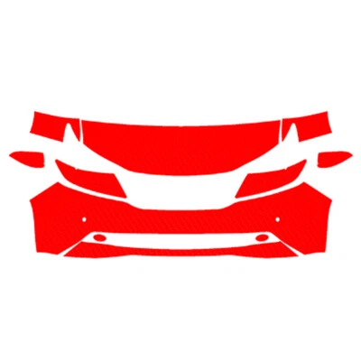 Sujetador transparente con película de protección de pintura PPF para Honda Odyssey 2014-2017 Foto 1 de 4