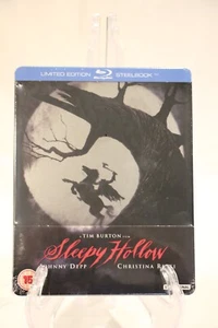 SLEEPY HOLLOW Johnny Depp STEELBOOK BLU-RAY 2015 Zavvi UK Exclusive NEW SEALED - Picture 1 of 1