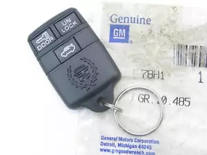 NEW GENUINE OEM GM 25609144 Keyless Entry Remote Key Fob 91-93 DeVille Fleetwood - Picture 1 of 3