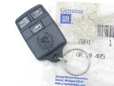 NEW GENUINE OEM GM 25609144 Keyless Entry Remote Key Fob 91-93 DeVille Fleetwood - Image 1 of 3