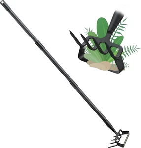 Stirrup Hoe and Cultivator Garden Tools, Scuffle Loop Hula Hoe Weeding Hand Tool - Picture 1 of 12