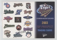2003 MultiAd Sports Pacific Coast League Top Prospects Checklist Header/