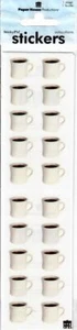 2314E - STICKER - COFFEE CUPS - Picture 1 of 1