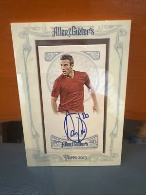 2013 Topps Allen & Ginter Robin Van Persie Framed Mini Auto - Image 1 of 3