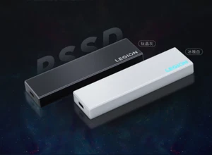 Lenovo Legion 1TB Portable SSD, 1050MB/s, Dual-Port. USB3.2Gen2 White/Black - Afbeelding 1 van 8
