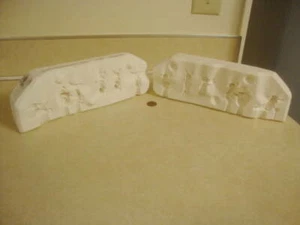 Vintage Ceramic Slip Casting Mold BUNNIES CHIC LAMBS S 797 Scioto Prod 1983! - Picture 1 of 7