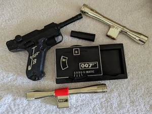 JAMES BOND 007 ATTACHE CASE SECRET AGENT CASE 1965 MIX LOT GUN & MORE - Picture 1 of 6