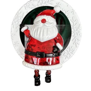 Bath & Body Works DANCING BLING SANTA VENT OR VISOR CLIP Car Fragrance Holder - Picture 1 of 2